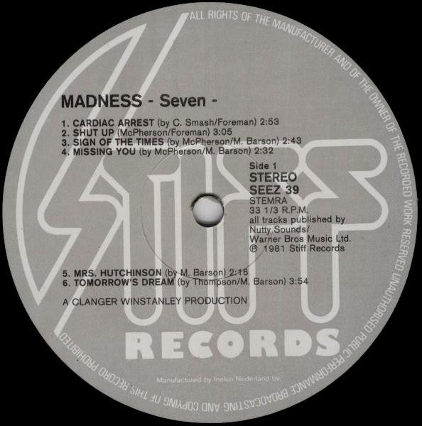 Madness : 7 (LP, Album)