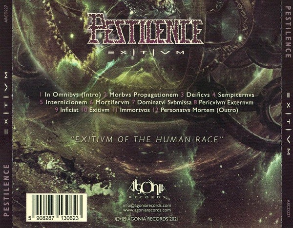 Pestilence : E X | T | V M (CD, Album)