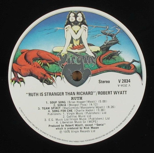 Robert Wyatt : Ruth Is Stranger Than Richard (LP, Album)