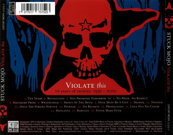 Stuck Mojo : Violate This (CD, Comp)