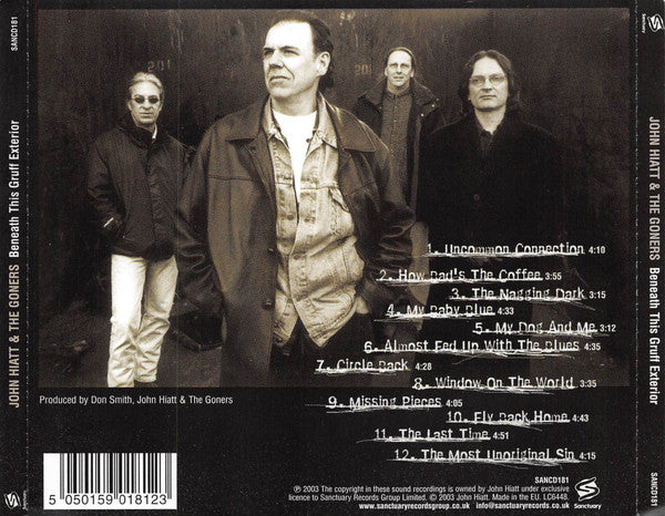 John Hiatt & The Goners : Beneath This Gruff Exterior (CD, Album)