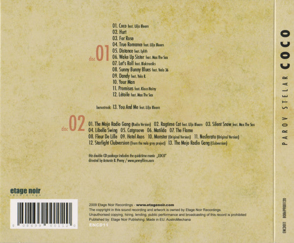 Parov Stelar : Coco (2xCD, Album, Dig)