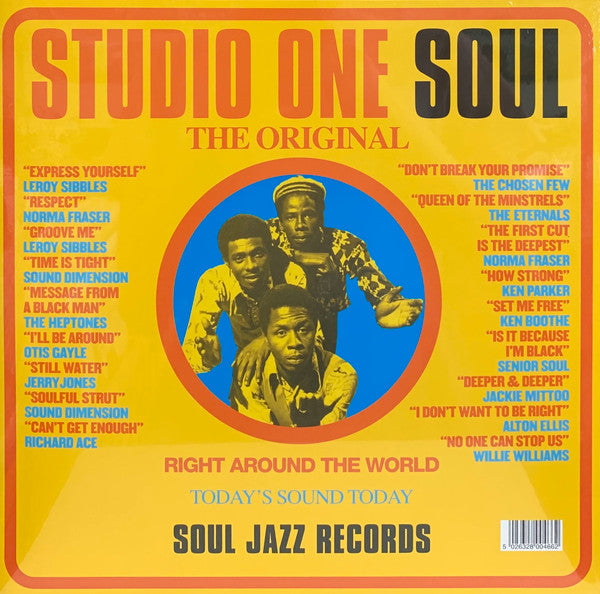 Various : Studio One Soul (2xLP, Ltd, RE, Yel)