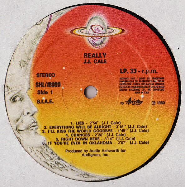 J.J. Cale : Really (LP, Album, RE)