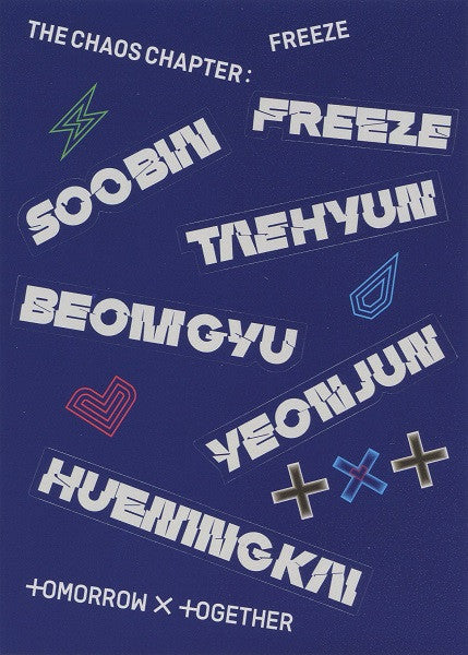 TXT (5) : The Chaos Chapter: Freeze (CD, Album, Boy)