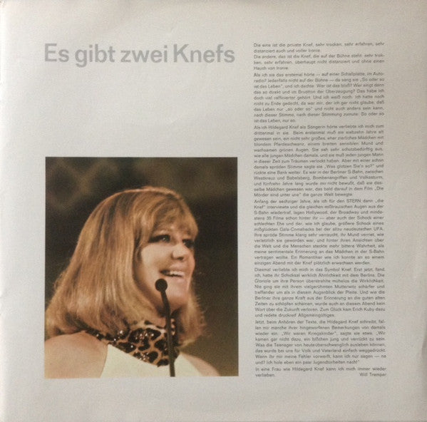 Hildegard Knef : Knef Concert (2xLP, Album)