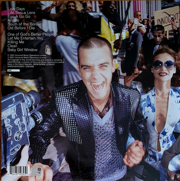 Robbie Williams : Life Thru A Lens (LP, Album, Gat)