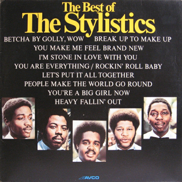 The Stylistics : The Best Of The Stylistics (LP, Comp)