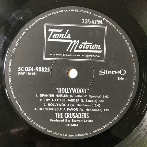 The Crusaders : Hollywood (LP, Album)
