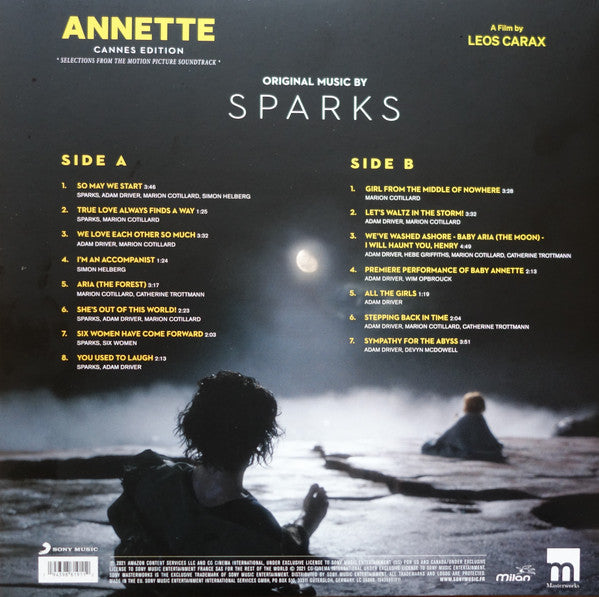 Sparks : Annette (Cannes Edition - Selections From The Motion Picture Soundtrack) (LP, Album)