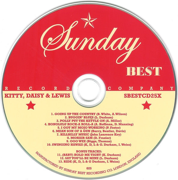 Kitty, Daisy & Lewis : Kitty, Daisy & Lewis (CD, Album, Ltd, Dig)