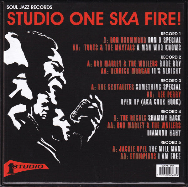 Various : Studio One Ska Fire! (5x7" + Box, Comp)
