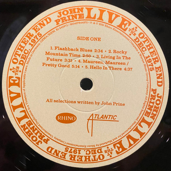 John Prine : Live At The Other End Dec. 1975 (4xLP, 180 + Box, Album, Ltd, Num)