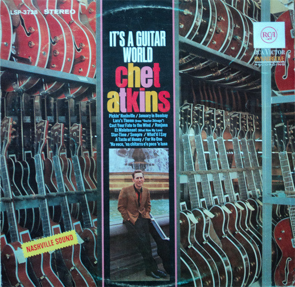 Chet Atkins : It's A Guitar World (LP, Album)