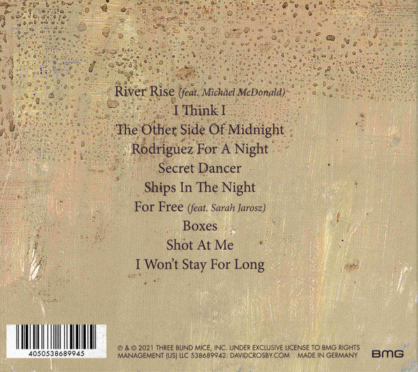 David Crosby : For Free (CD, Album)