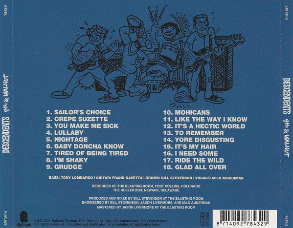 Descendents : 9th & Walnut (CD, Album)