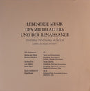 Syntagma Musicum, Kees Otten : Lebendige Musik Des Mittelalters Und Der Renaissance / Cinq Siècles De Jozeuse Musique / Musica Medioevale (2xLP + Box)