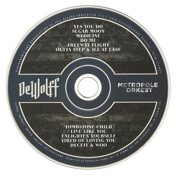 Dewolff & Metropole Orchestra : Live At Royal Theatre Carré (CD, Album)