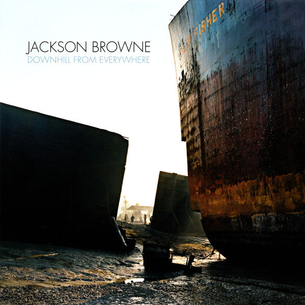 Jackson Browne : Downhill From Everywhere (2xLP, Album, Gat)