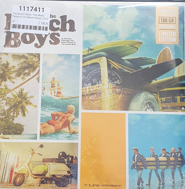 The Beach Boys : The Many Faces of the Beach Boys (LP, Yel + LP, Haz + Comp, Ltd, 180)