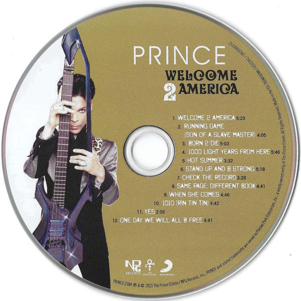 Prince : Welcome 2 America (CD, Album)