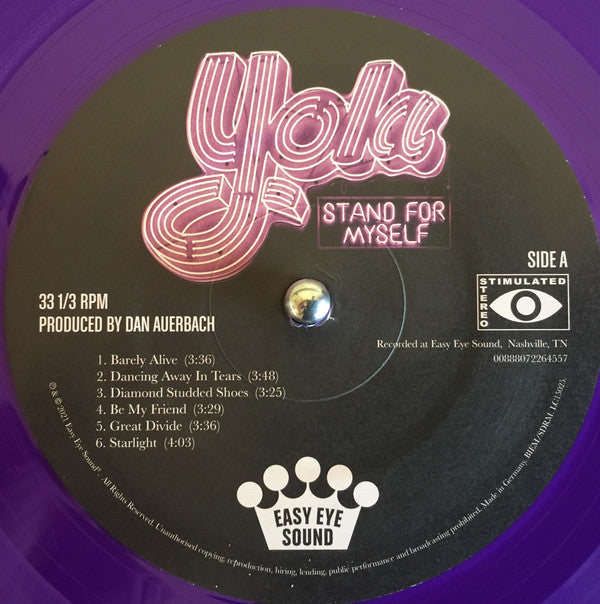 Yola (4) : Stand For Myself (LP, Album, Pur)