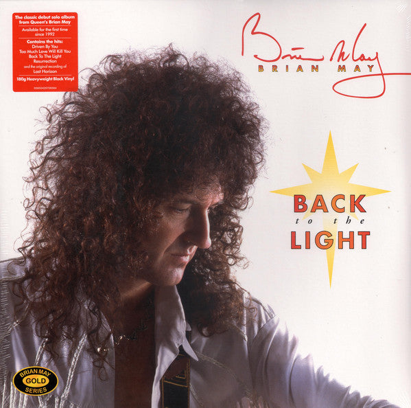 Brian May : Back To The Light (LP, Album, RE, RM, 180)