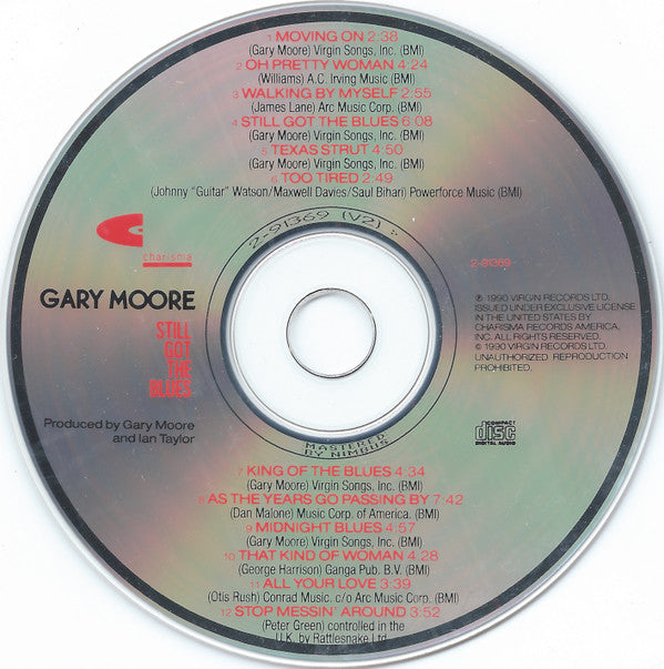 Gary Moore : Still Got The Blues (CD, Album, Nim)