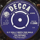 The Fortunes : Is It Really Worth Your While? (7")