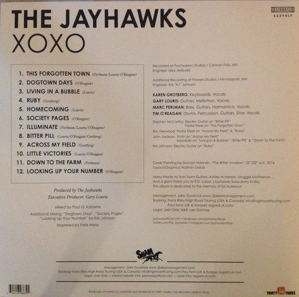 The Jayhawks : XOXO (LP, Album)