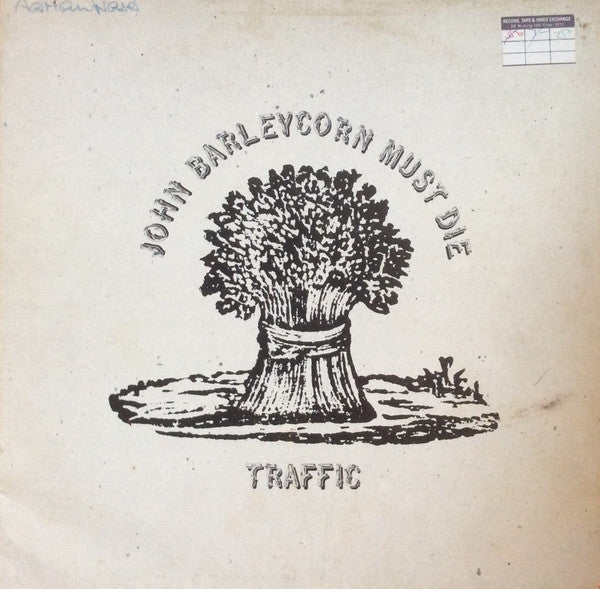 Traffic : John Barleycorn Must Die (LP, Album, RP)