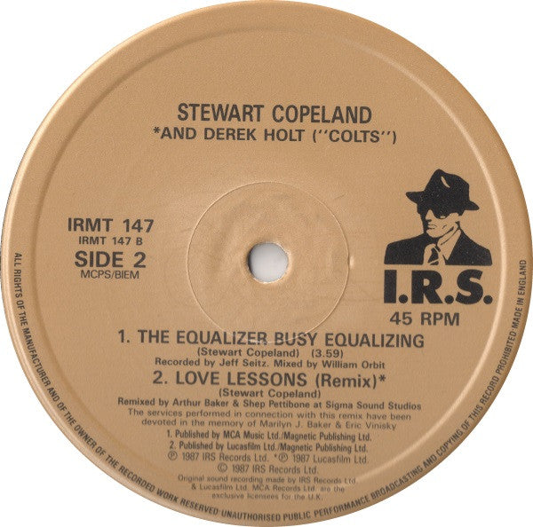 Stewart Copeland : The Equalizer Busy Equalizing (12")