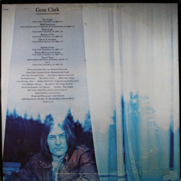 Gene Clark : White Light (LP, Album, Ter)