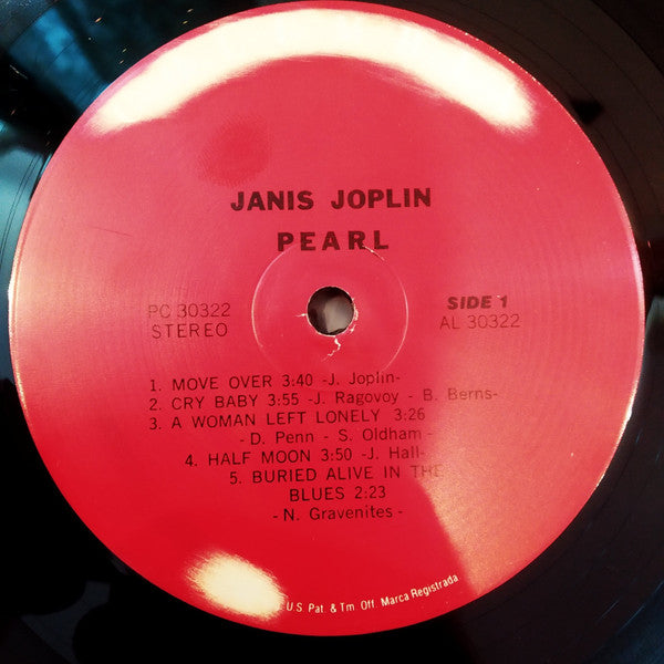Janis Joplin : Pearl (LP, Album)