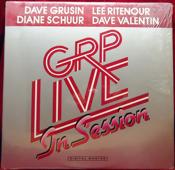Dave Grusin / Lee Ritenour / Diane Schuur / Dave Valentin - GRP Live In Session (LP Tweedehands) - Discords.nl