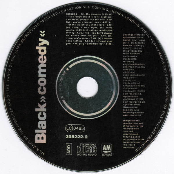 Black (2) - Comedy (CD Tweedehands) - Discords.nl