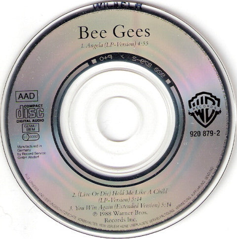 Bee Gees - Angela (CD) - Discords.nl