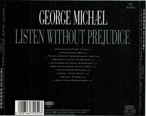George Michael - Listen Without Prejudice Vol. 1 (CD Tweedehands) - Discords.nl