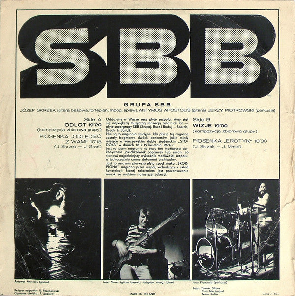 SBB - SBB (LP Tweedehands) - Discords.nl