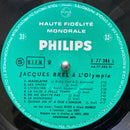 Jacques Brel - Enregistrement Public À L'Olympia (LP Tweedehands) - Discords.nl