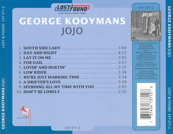 George Kooymans - Jojo (CD Tweedehands) - Discords.nl