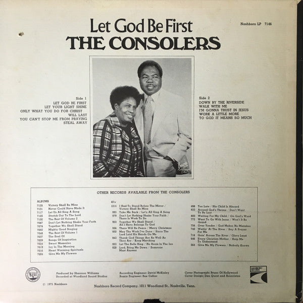 Consolers, The - Let God Be First (LP Tweedehands) - Discords.nl