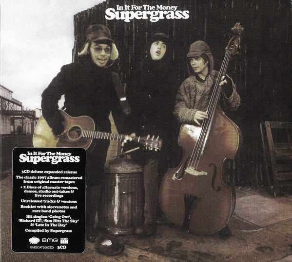 Supergrass : In It For The Money (CD, Album, RE, RM + 2xCD, Comp + Dlx, Exp)