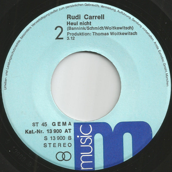 Rudi Carrell : Wann Wird's Mal Wieder Richtig Sommer (7", Single)