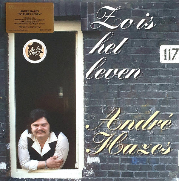 André Hazes : Zo Is Het Leven (LP, Ltd, RE, yel)