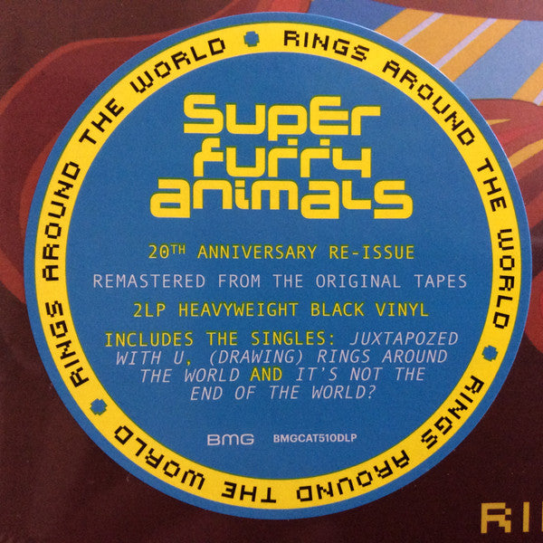 Super Furry Animals : Rings Around The World (2xLP, Album, RE, RM)