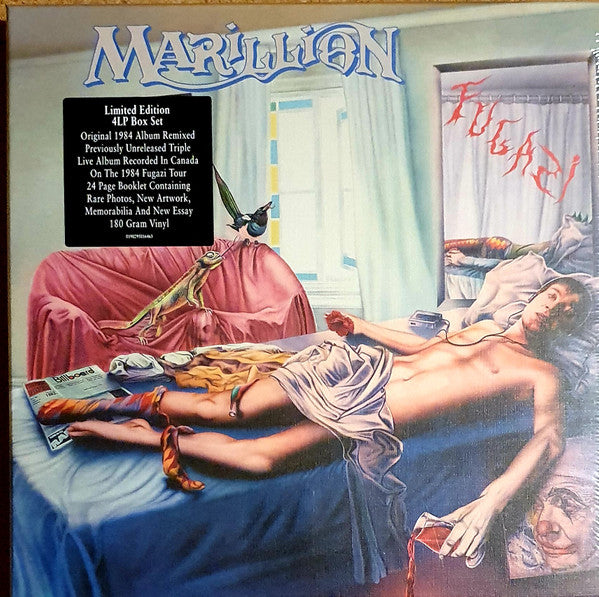 Marillion : Fugazi (Box, Dlx, Ltd + LP, Album, RE, rem + 3xLP, Album)