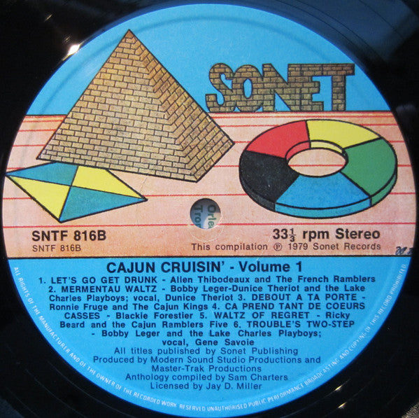 Various : Cajun Cruisin' Volume One (LP, Comp)