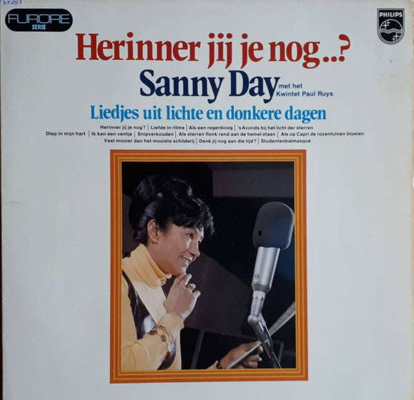 Sanny Day Met The Paul Ruys Quintet : Herinner Jij Je Nog... - Liedjes Uit Lichte En Donkere Dagen (LP)
