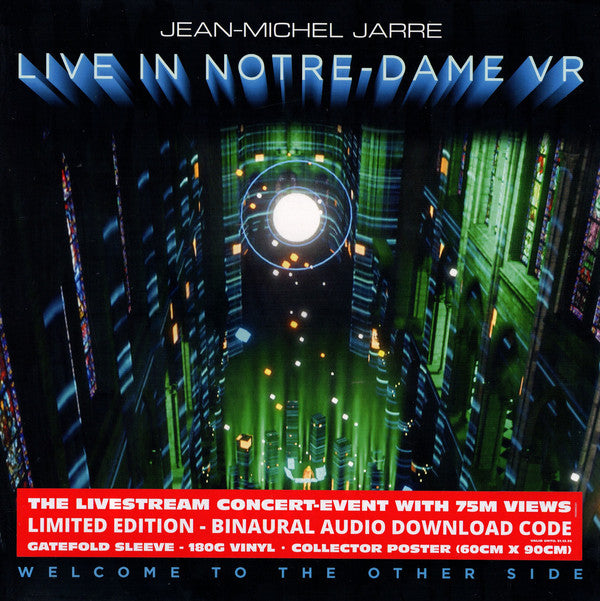 Jean-Michel Jarre : Welcome To The Other Side - Live In Notre-Dame VR (LP, Album, Ltd, Gat)